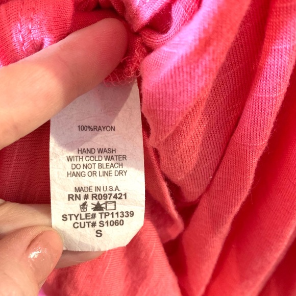 Coral Racerback Tank - Picture 3 of 3